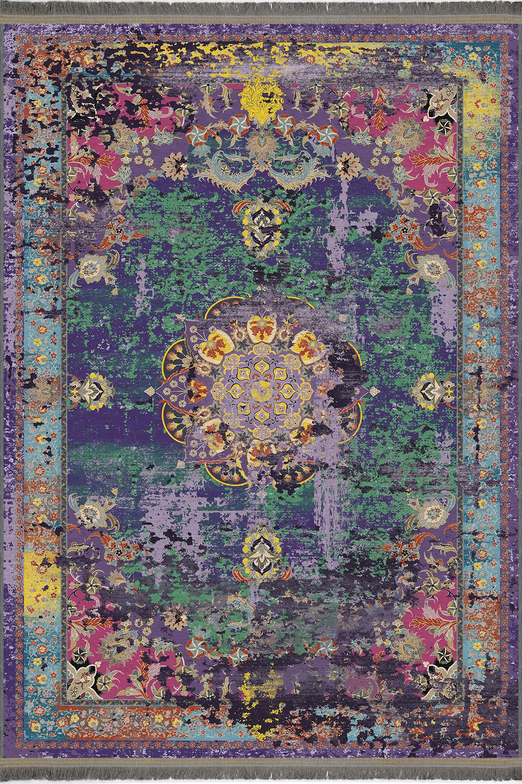 Jazmin Purple Rug