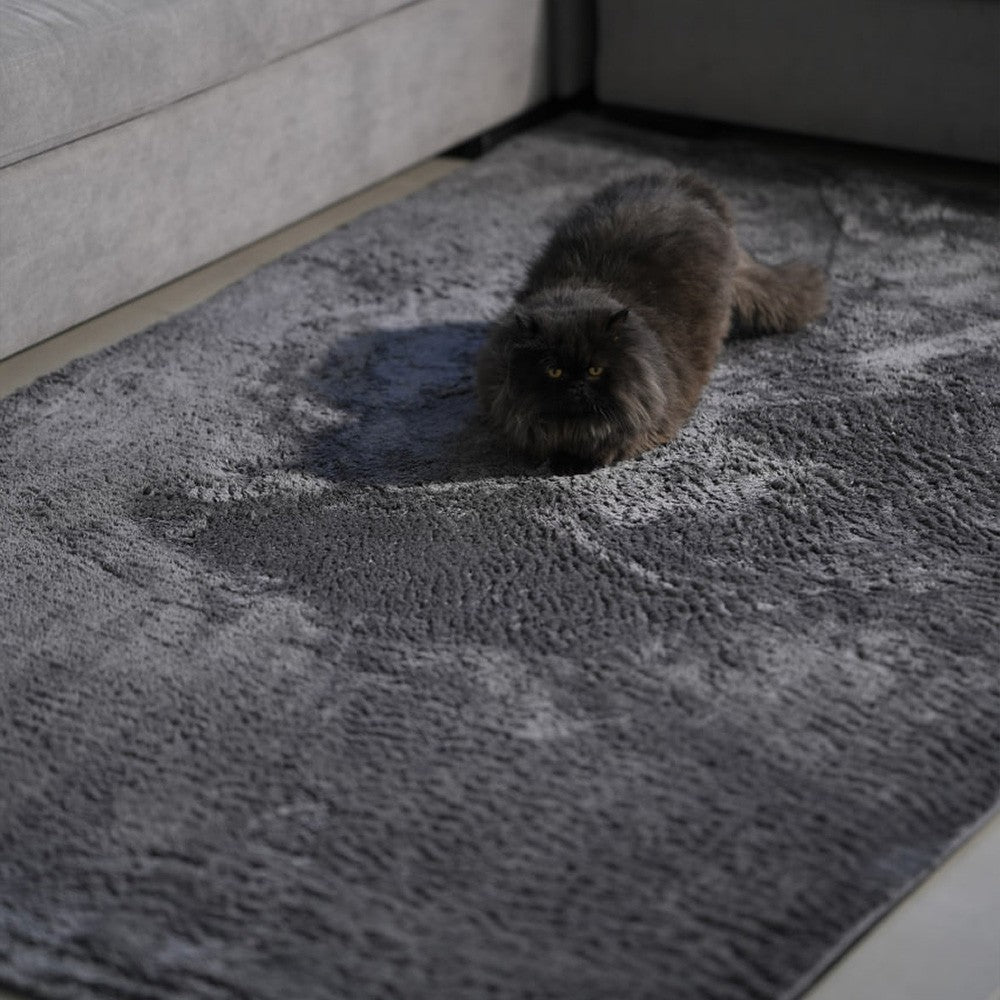 Grey Shaggy Rug